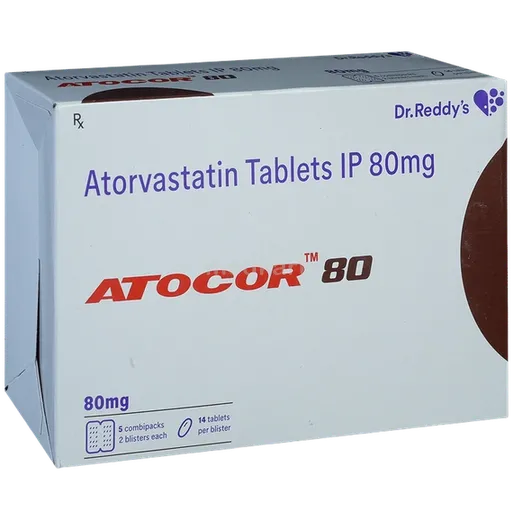 atocor 80mg tablet 14's